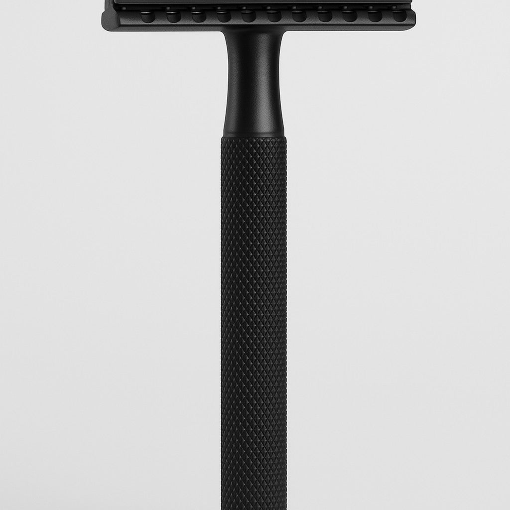 Matte Gunmetal Butterfly Shaving Razor| Premium Shaving by BOSS BERRY