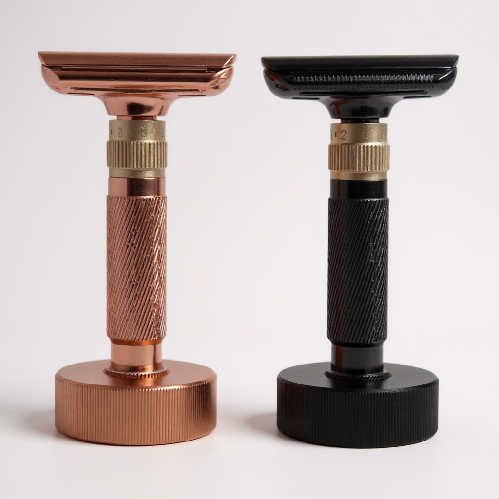 Rose Gold Adjustable Shaving Razor | Premium Shaving BOSS BERRY