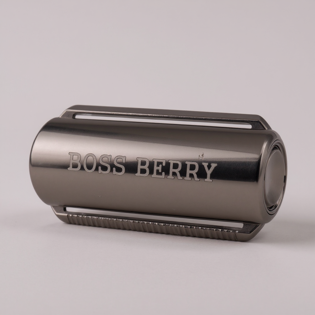 Black Chrome Adjustable Shaving Razor | Premium Shaving by BOSS BERRY