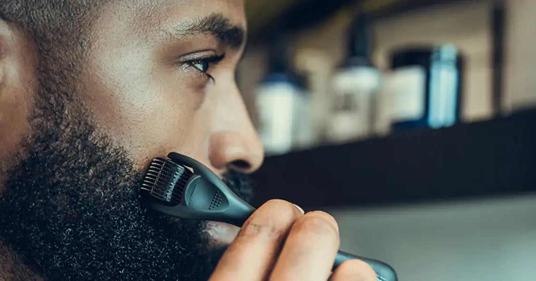 How to Use a Derma Roller for Beard Growth 