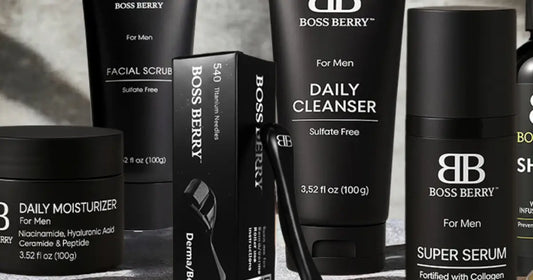 men’s luxury skincare routine for glowing skin 