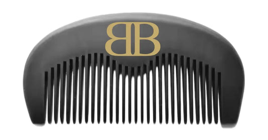 wide-tooth comb for curly or coarse hair 