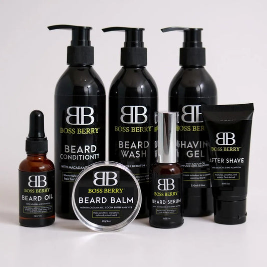 Full Beard Care Regimen | Luxury Beard Care by BOSS BERRY