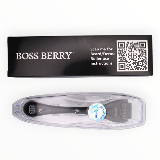 Best Luxury Beard and Derma Roller + Box  |BOSS BERRY