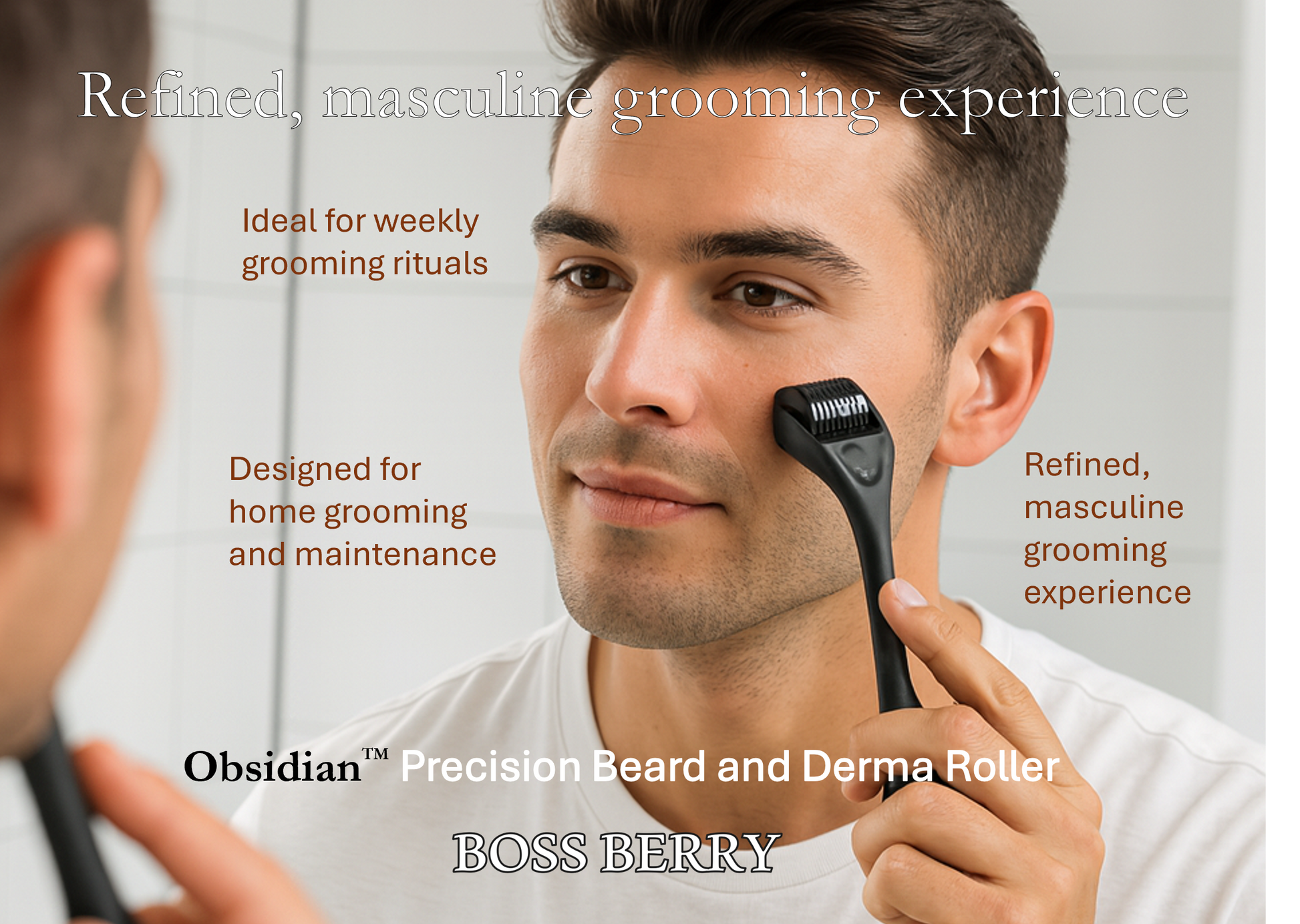 Best Beard and Derma Roller, skin features | BOSS BERRY