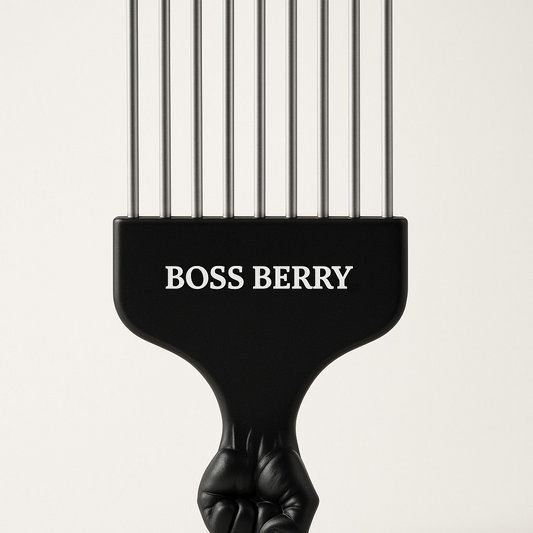 Best Beard and Hair Pick, close-up | BOSS BERRY