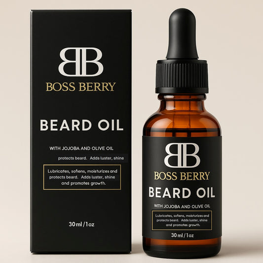 Best Luxury Beard Oil For Men | BOSS BERRY