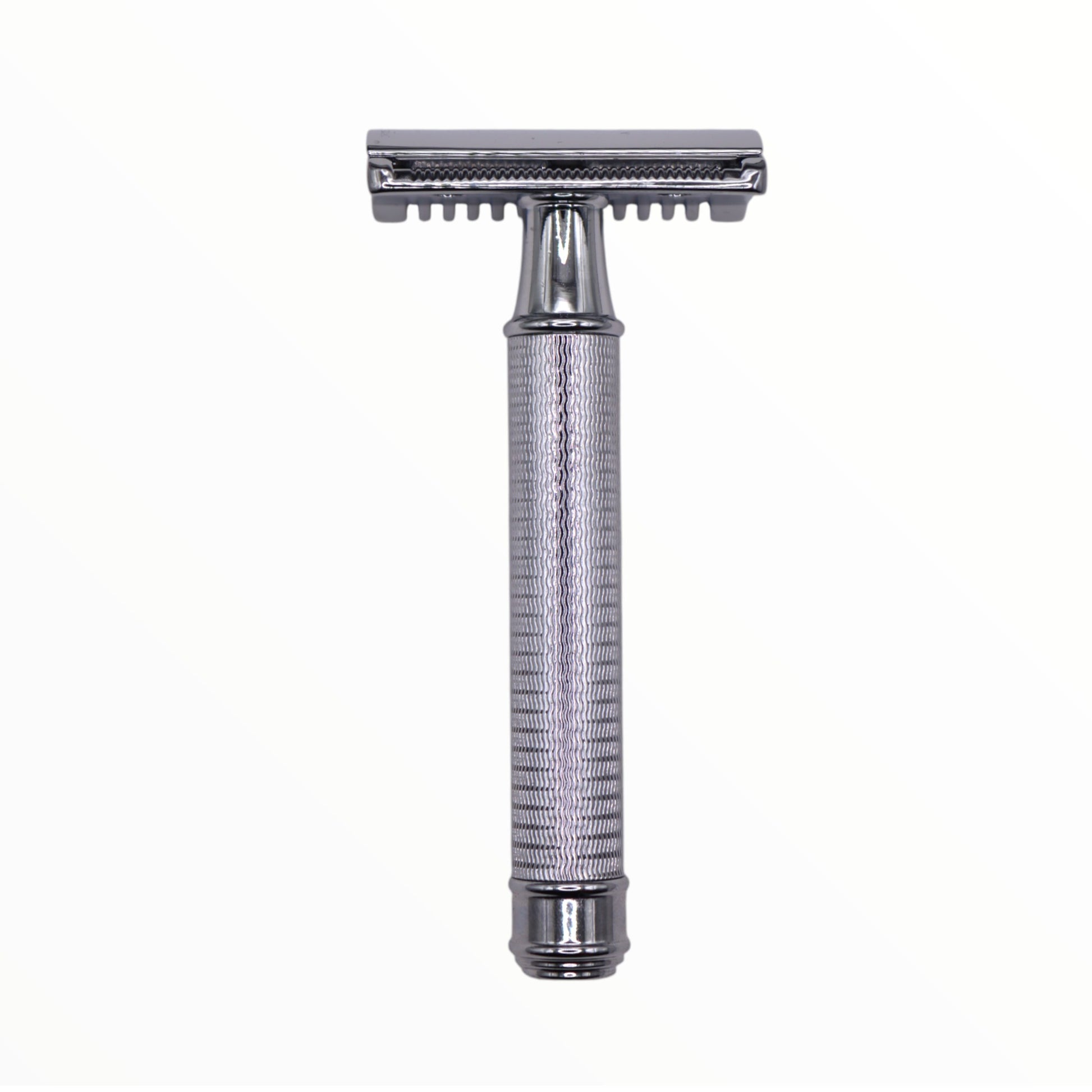 Best Luxury Shaving Razor, Silver Metallic  | Premium Shaving by BOSS BERRY