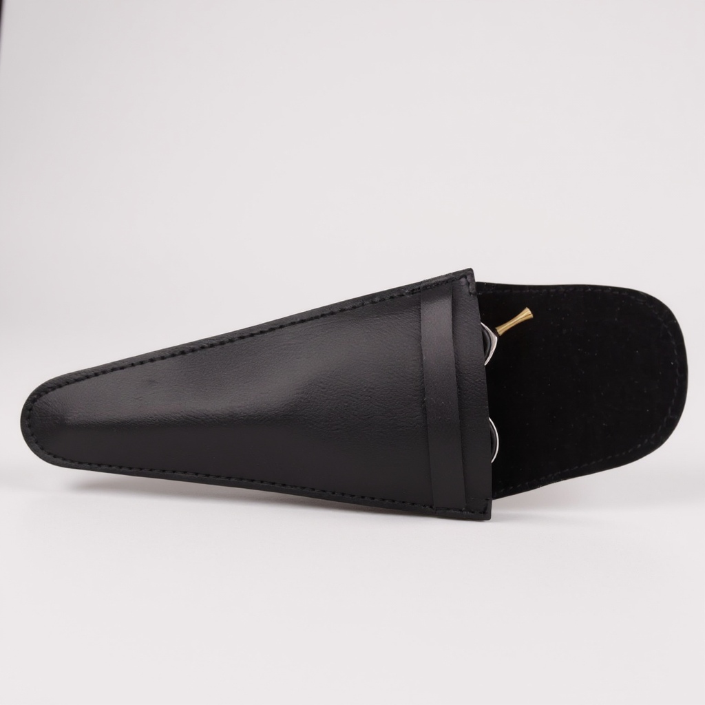 Luxury Beard Shears for Men Pouch Open | BOSS BERRY