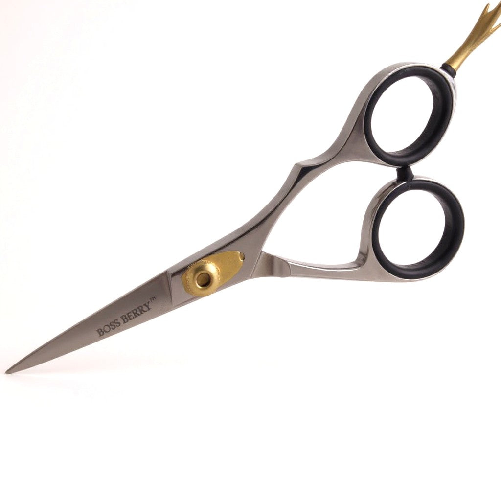 Luxury Beard Shears for Men Tilted | BOSS BERRY