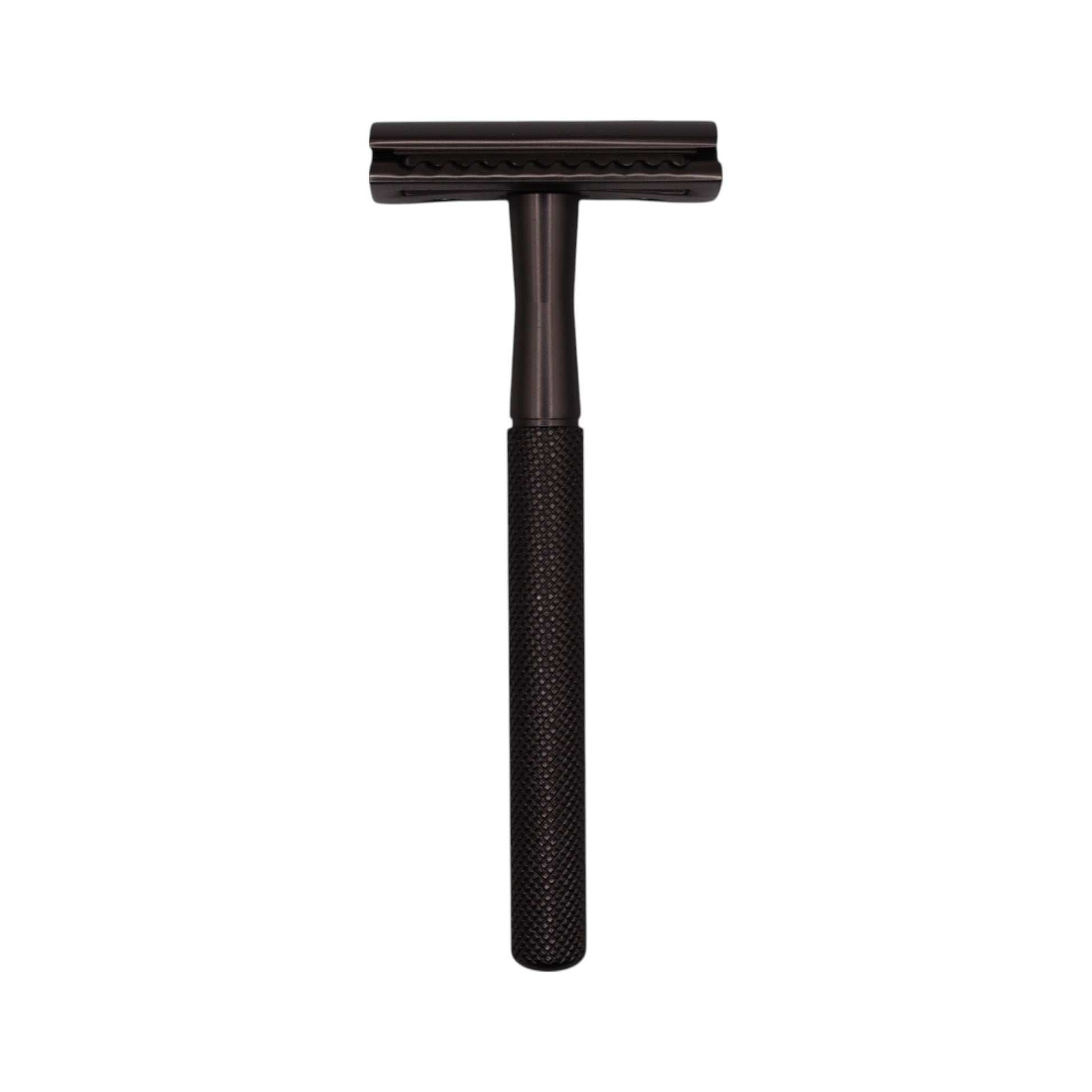Best Stainless Steel Shaving Razor, Matte Gunmetal | BOSS BERRY