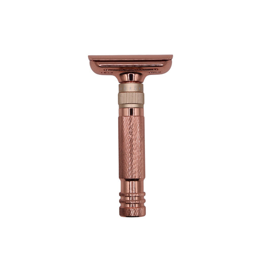 Best Adjustable Shaving Razor, Rose Gold | BOSS BERRY 